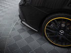 Maxton Design - CENTRAL REAR SPLITTER (VERTICAL BARS) MERCEDES-AMG CLA 45 C117 FACELIFT
