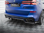 Maxton Design - Central Rear Splitter (Vertical Bars) V.1 BMW X5 M-Pack G05 Facelift