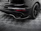 Maxton Design - CENTRAL REAR SPLITTER (VERTICAL BARS) PORSCHE CAYENNE MK2 FACELIFT
