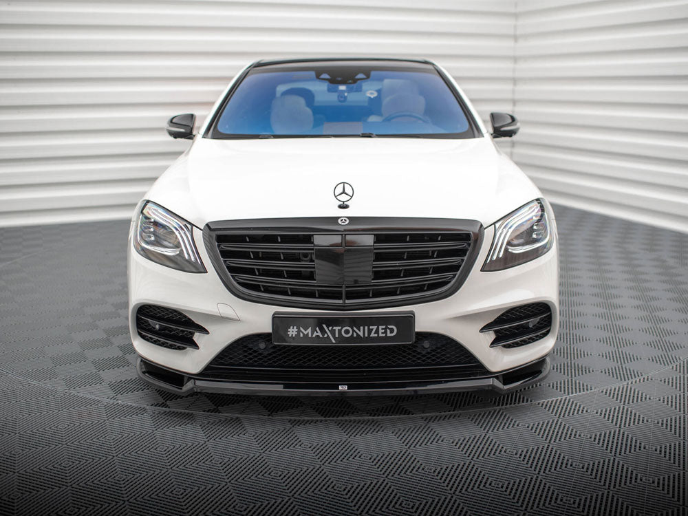 Maxton Design - Front Splitter V.1 Mercedes-Benz S AMG-Line W222 Facelift