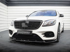 Maxton Design - Front Splitter V.2 Mercedes-Benz S AMG-Line W222 Facelift