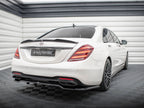 Maxton Design - Rear Splitter (Vertical Bars) Mercedes-Benz S AMG-Line W222 Facelift