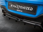Maxton Design - Central Rear Splitter (Vertical Bars) V.1 + Flaps Toyota GR86 Mk1