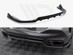 Maxton Design - Central Rear Splitter (Vertical Bars) V.2 BMW X6 M-Pack G06 Facelift