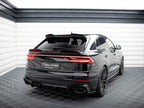Maxton Design - Lower Spoiler CAP 3D Audi Q8 / RSQ8 / SQ8 / Q8 S-Line Mk1