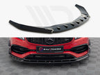 Maxton Design - FRONT SPLITTER V.1 MERCEDES-BENZ A45 AERO W176 FACELIFT
