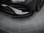 Maxton Design - Street PRO Front Splitter + Flaps Mercedes-AMG A35 W177 Facelift