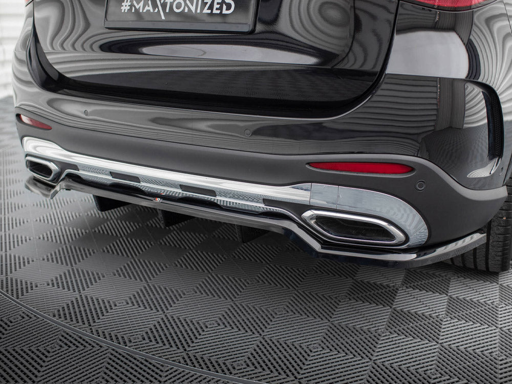 Maxton Design - Rear Splitter (Vertical Bars) Mercedes-Benz GLC AMG-Line X254