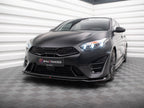 Maxton Design - Front Splitter V.1 Kia Proceed GT Mk3 Facelift / Ceed GT / GT - Line Mk1 Facelift