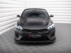 Maxton Design - Front Splitter V.1 Kia Proceed GT Mk3 Facelift / Ceed GT / GT - Line Mk1 Facelift