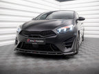 Maxton Design - Front Splitter V.2 Kia Proceed GT Mk3 Facelift / Ceed GT / GT - Line Mk1 Facelift