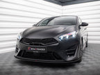 Maxton Design - Street PRO Front Splitter Kia Proceed GT Mk3 Facelift / Ceed GT / GT - Line Mk1 Facelift