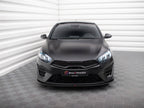 Maxton Design - Street PRO Front Splitter Kia Proceed GT Mk3 Facelift / Ceed GT / GT - Line Mk1 Facelift