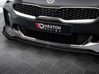 Maxton Design - STREET PRO FRONT SPLITTER + FLAPS KIA STINGER GT / GT-LINE MK1