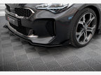 Maxton Design - STREET PRO FRONT SPLITTER + FLAPS KIA STINGER GT / GT-LINE MK1