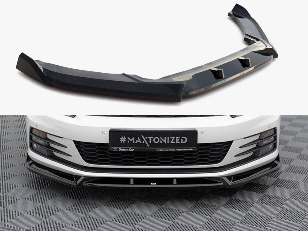 Maxton Design - Front Splitter V.2 Volkswagen Scirocco Mk3 Facelift