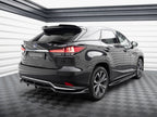 Maxton Design - Central Rear Splitter (Vertical Bars) Lexus RX Mk4 Facelift