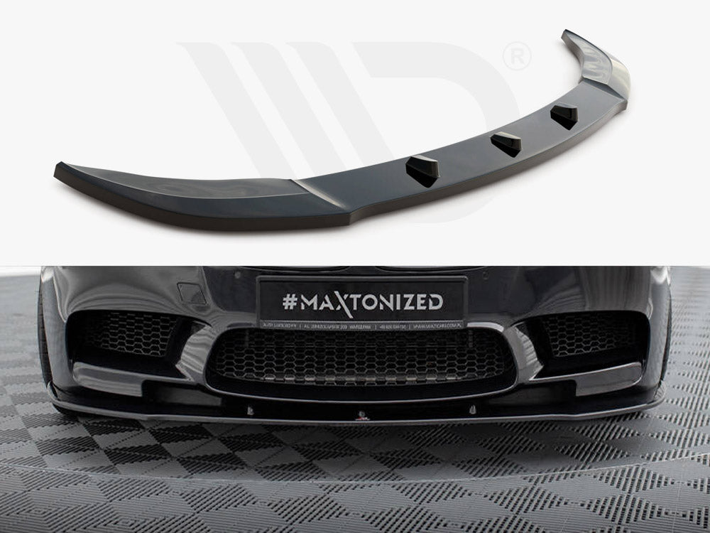 Maxton Design - Front Splitter V.1 BMW M5 F10 / F11