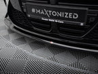 Maxton Design - Front Splitter V.4 CSL Look BMW M4 G82 / G82 Facelift
