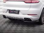 Maxton Design - Rear Splitter (Vertical Bars) Porsche Cayenne Coupe / SUV Mk3