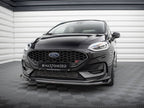 Maxton Design - FRONT SPLITTER V.3 FORD FIESTA ST / ST-LINE MK8/8.5