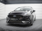 Maxton Design - FRONT SPLITTER V.4 + FLAPS FORD FIESTA ST / ST-LINE MK8 / 8.5