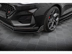 Maxton Design - FRONT SPLITTER V.4 + FLAPS FORD FIESTA ST / ST-LINE MK8 / 8.5
