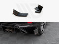 Maxton Design - REAR SIDE SPLITTERS V.4 + FLAPS FORD FIESTA ST MK8/8.5