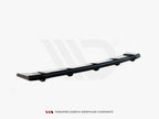 Maxton Design - Central Rear Splitter (Vertical Bars) Audi A5 S-Line F5 Coupe / Sportback
