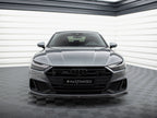 Maxton Design - Front Splitter V.1 Audi A7 S-Line C8 / S7 C8 / C8 Facelift / S7 Facelift