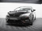 Maxton Design - FRONT SPLITTER V.1 SEAT LEON MK3 FACELIFT