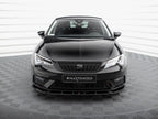 Maxton Design - FRONT SPLITTER V.1 SEAT LEON MK3 FACELIFT