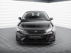 Maxton Design - FRONT SPLITTER V.2 SEAT LEON MK3 FACELIFT