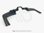 Maxton Design - Rear Splitter (Vertical Bars) Mercedes-AMG GLE 53 / 63 W167 / W167 Facelift