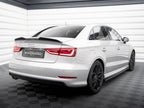 Maxton Design - Spoiler CAP 3D Audi A3 / A3 S-Line / S3 / RS3 Sedan 8V