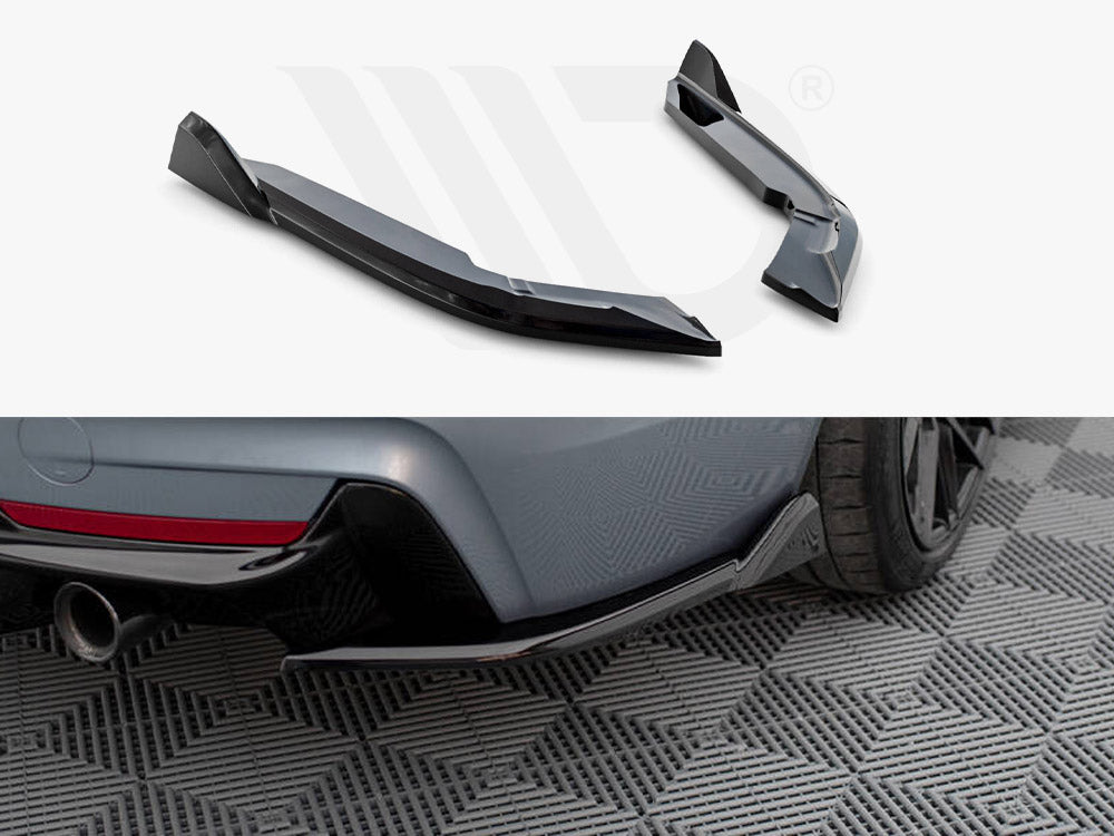 Maxton Design - Rear Side Splitters V.5 BMW 4 Coupe / Gran Coupe M-Sport F32 / F36