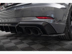 Maxton Design - Rear Side Splitters V.2 Audi S3 / A3 S-Line Sportback 8V Facelift