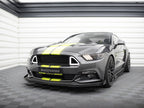 Maxton Design - Street PRO Front Splitter + Flaps Ford Mustang GT Mk6