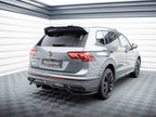 Maxton Design - Central Rear Splitter (Vertical Bars) Volkswagen Tiguan Allspace R-Line Mk2 Facelift