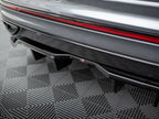 Maxton Design - Rear Splitter (Vertical Bars) Volkswagen Tiguan Allspace R-Line Mk2 Facelift