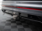 Maxton Design - Central Rear Splitter (Vertical Bars) Volkswagen Tiguan Allspace R-Line Mk2 Facelift