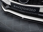 Maxton Design - Front Splitter V.1 Mercedes-AMG C63 Sedan / Estate W205 / S205