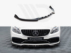 Maxton Design - Front Splitter V.2 Mercedes-AMG C63 Sedan / Estate W205 / S205
