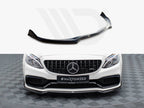 Maxton Design - Front Splitter V.3 Mercedes-AMG C63 Sedan / Estate W205 / S205
