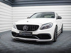 Maxton Design - Front Splitter V.3 Mercedes-AMG C63 Sedan / Estate W205 / S205