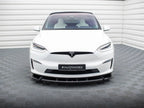 Maxton Design - FRONT SPLITTER V.2 TESLA MODEL X MK1 FACELIFT