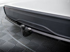Maxton Design - CENTRAL REAR SPLITTER (VERTICAL BARS) TESLA MODEL X MK1 FACELIFT