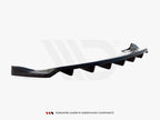 Maxton Design - CENTRAL REAR SPLITTER (VERTICAL BARS) TESLA MODEL X MK1 FACELIFT
