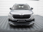Maxton Design - FRONT SPLITTER V.1 SKODA KODIAQ SPORTLINE MK1 FACELIFT