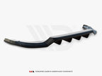 Maxton Design - CENTRAL REAR SPLITTER (VERTICAL BARS) SKODA KODIAQ SPORTLINE MK1 FACELIFT